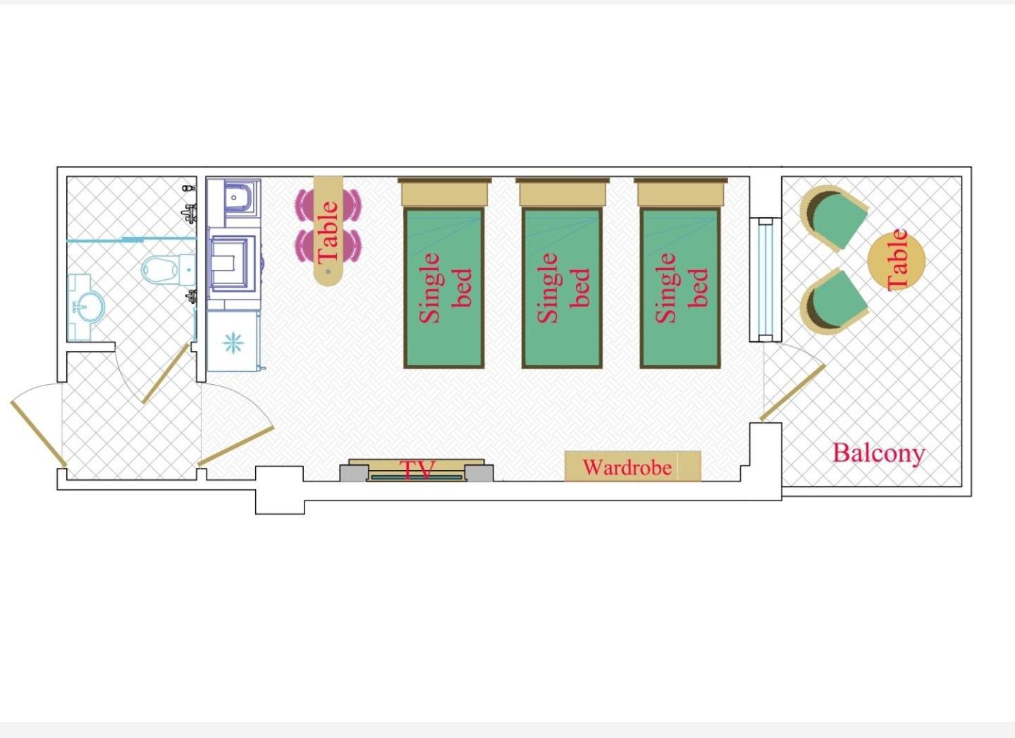 Leyla Apartments 2 바쿠 객실 사진